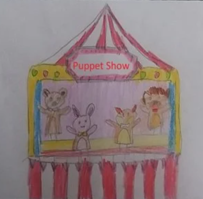 Ticket for the puppet show